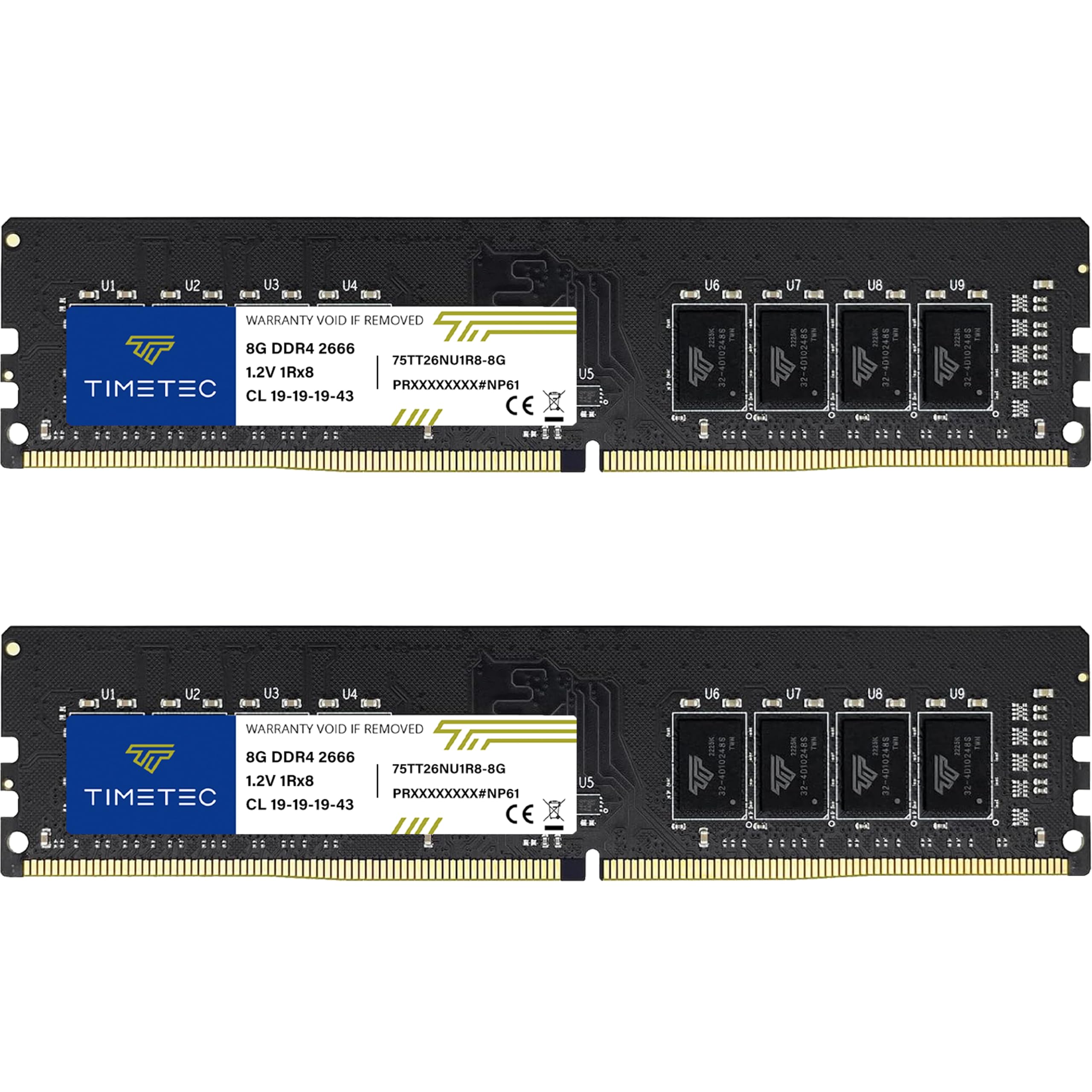 Amazon.co.jp: Timetec 16GB KIT(8GBx2枚) DDR4 デスクトップPC用